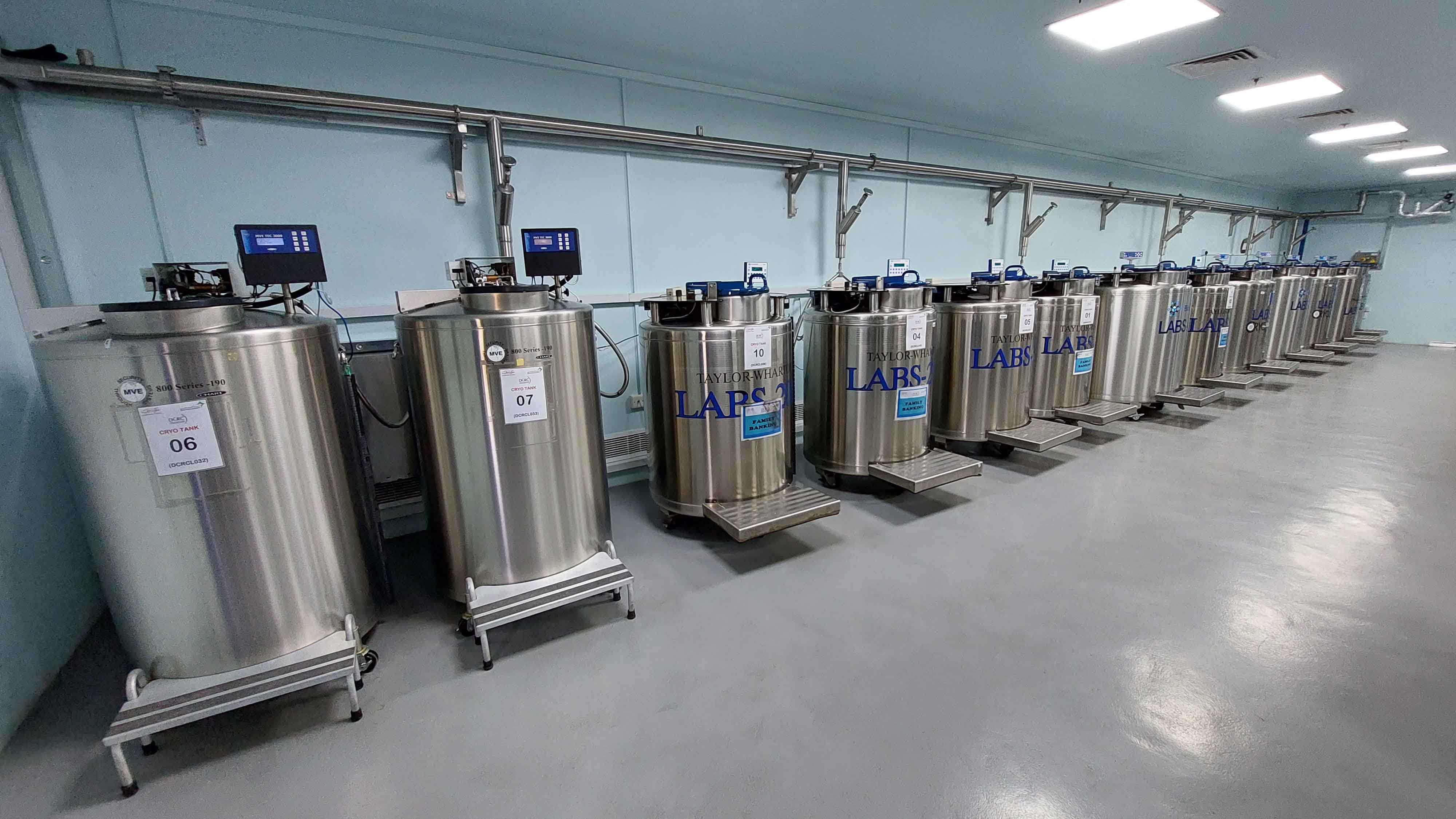 IVF & Stem Cell Laboratory Gas Systems - Cryogenic Solutions